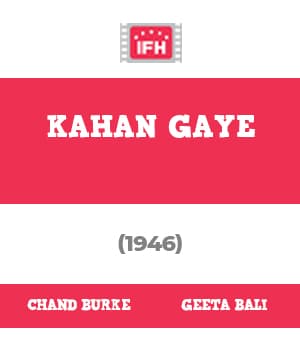 Kahan Gaye (1946) poster