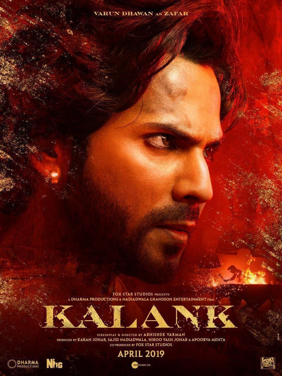 Varun Dhawan is Zafar Kalank