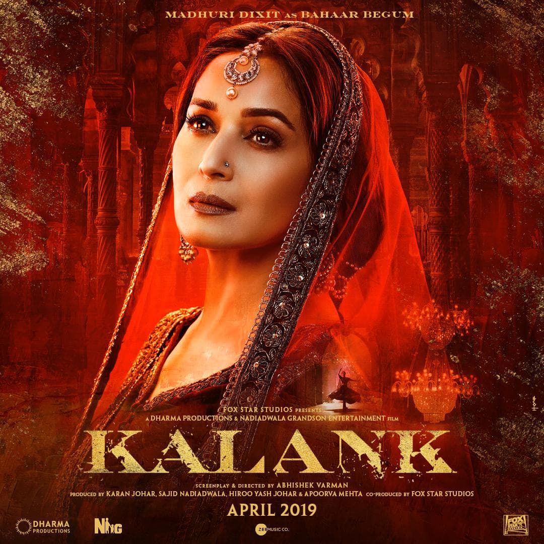 Madhuri Dixit is Bahaar Begum Kalank