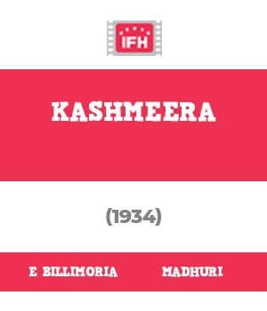 Kashmeera (1934) movie poster