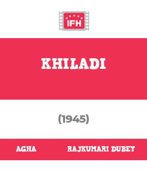 Khiladi (1945) poster