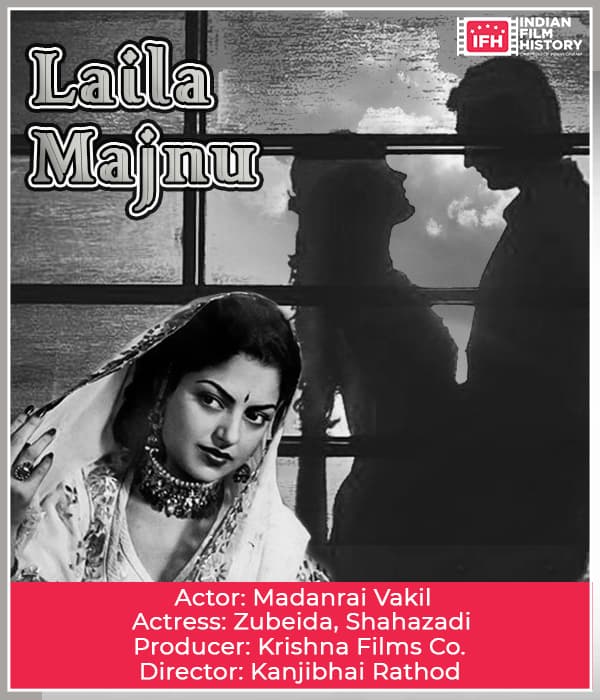 Laila Majnu (1927) movie poster