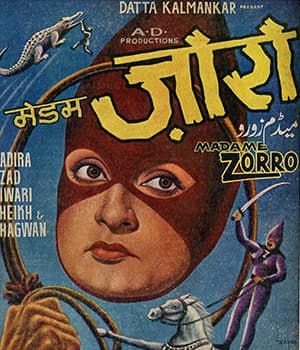 Madam Zorro (1962) poster