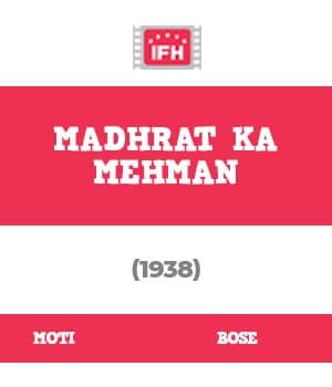 Madhrat Ka Mehman (1938) poster