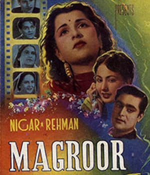 Magroor (1950) poster