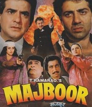 Majboor (1989) poster