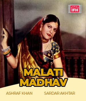 Malati Madhav (1933) poster