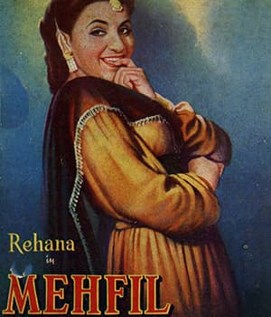 Mehfil (1957) poster