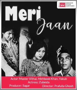 Meri Jaan (1931) movie poster