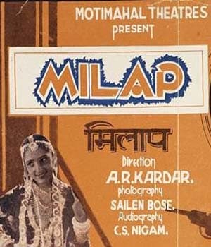 Milap (1937) movie poster
