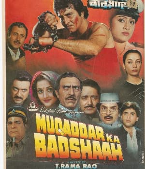 Muqaddar Ka Badshaah (1990) poster