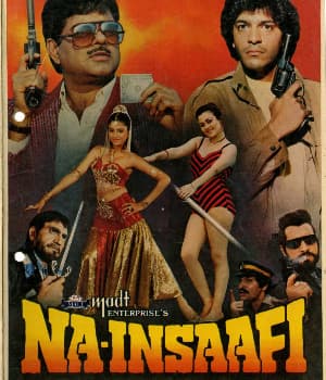 Na Insaafi (1989) poster