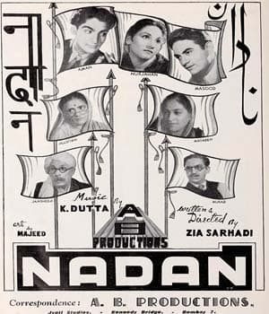 Nadan (1943) poster