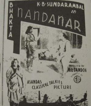 Nandanar (1934) poster