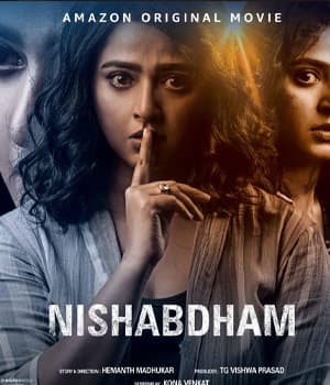 Nishabdham (2020) poster