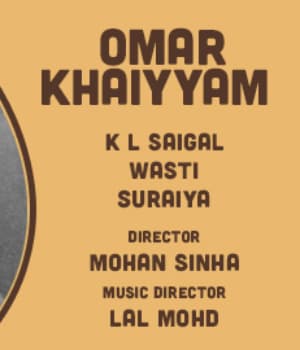 Omar Khaiyyam (1946) poster
