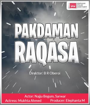 Pakdaman Raqasa (1932) poster