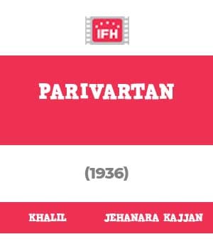Parivartan (1936) movie poster