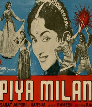 Piya Milan (1958) poster