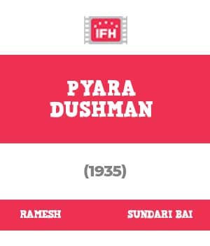 Pyara Dushman (1935) poster