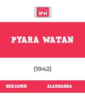 Pyara Watan (1942) poster