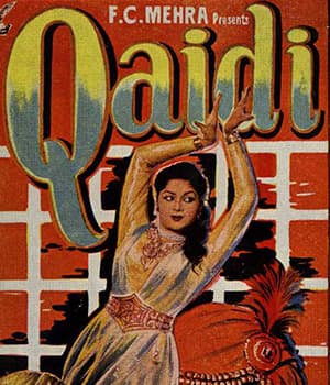 Qaidi (1957) poster