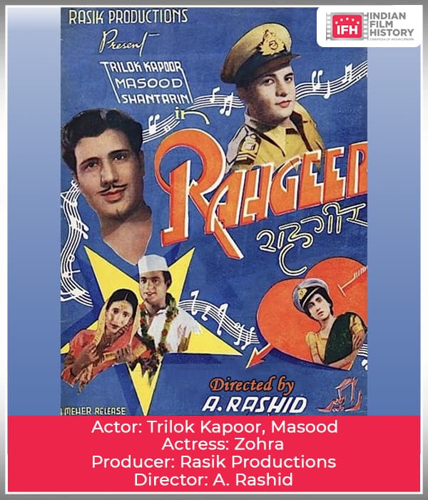 Rahgir (1943) poster