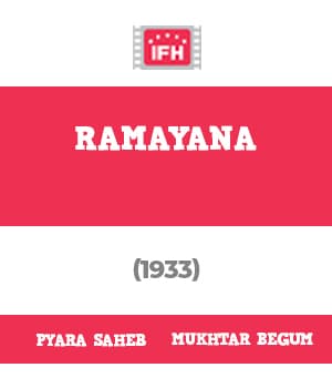 Ramayana (1933) poster