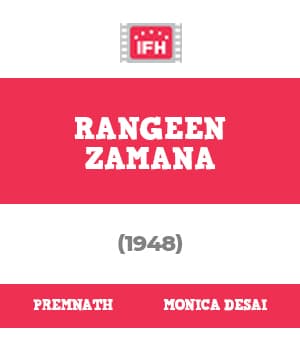 Rangeen Zamana (1948) poster