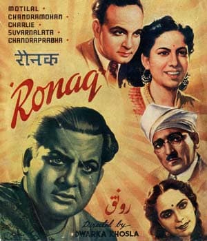 Raunaq (1944) poster