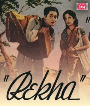 Rekha (1943) movie poster