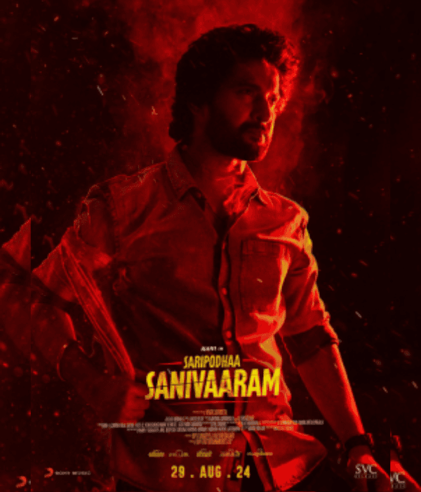 Saripodhaa Sanivaaram (2024) poster