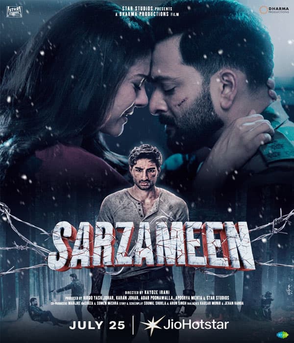 Sarzameen (2025) poster