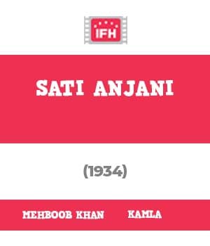Sati Anjani (1934) poster