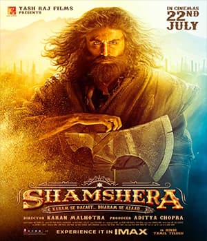 Shamshera (2022) poster