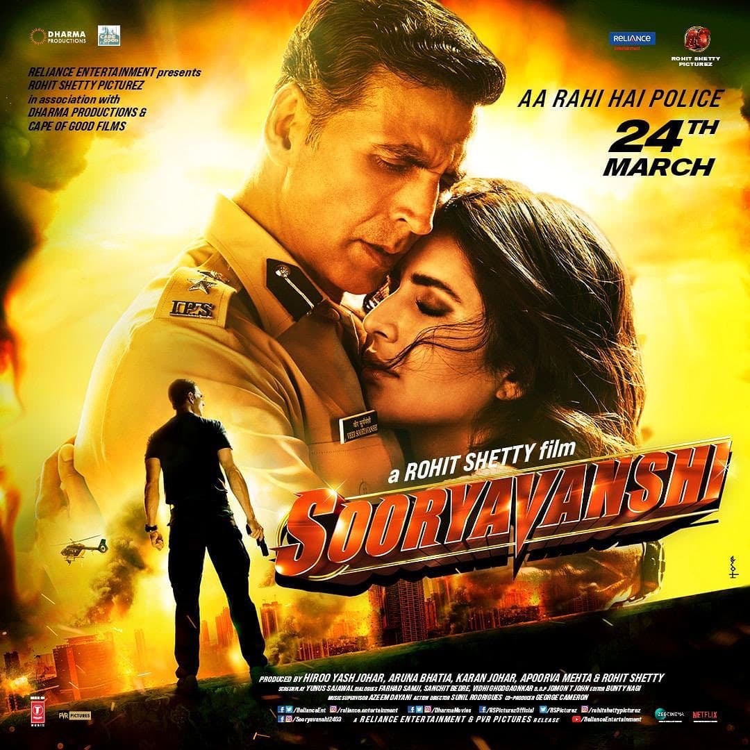 Sooryavanshi 2020, Akshay Kumar, Katrina  Kaif