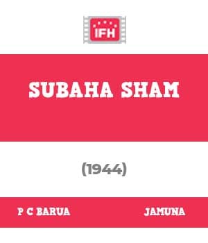 Subaha Sham (1944) poster
