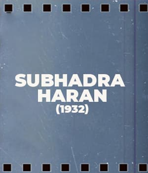 Subhadra Haran (1932) movie poster