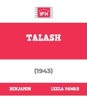 Talash (1943) poster