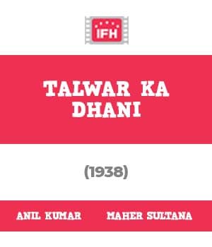 Talwar Ka Dhani (1938) poster