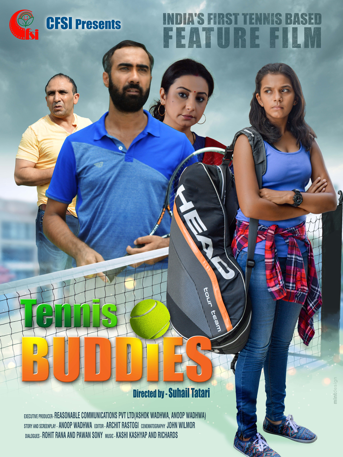 Tennis Buddies (2019) movie poster