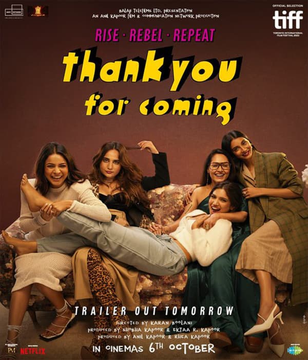 Thank You For Coming (2023) poster