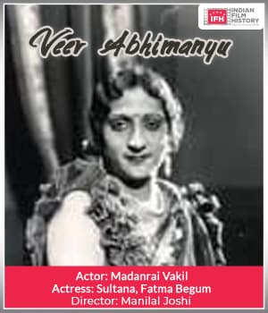 Veer Abhimanyu (1922) movie poster
