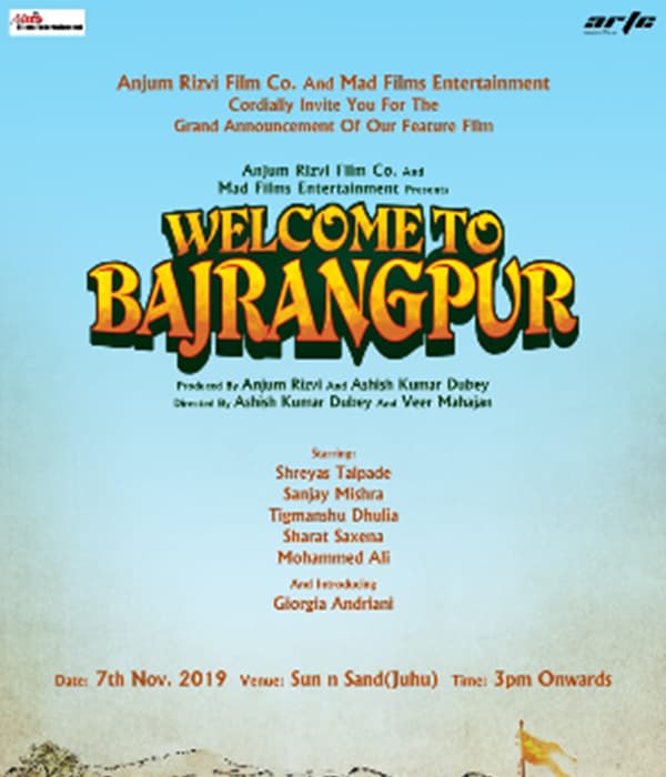 Welcome To Bajrangpur (2026) poster