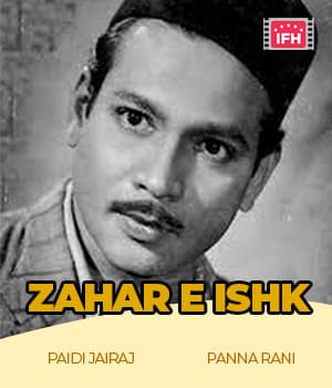 Zahar E Ishk (1933) poster