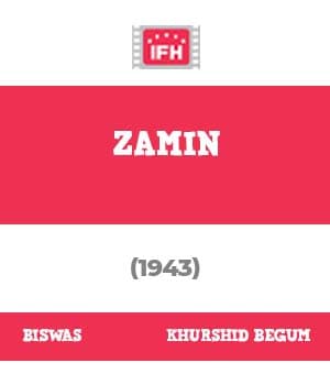 Zamin (1943) movie poster