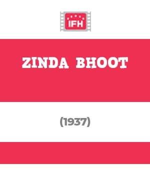 Zinda Bhoot (1937) poster