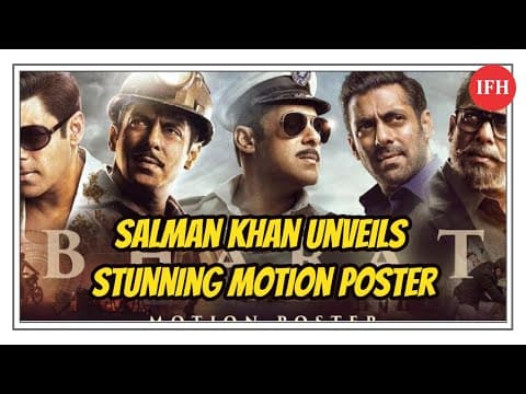 Salman Khan And Katrina Kaif Film Bharat Ka 5 Poster Out