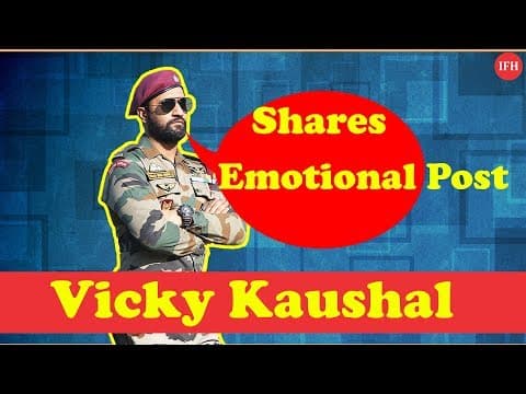 Four Years Of Masaan Vicky Kaushal Shares Emotional Post