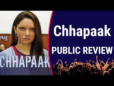 PUBLIC REVIEW | Deepika Padukone's 'Chhapaak' | IFH